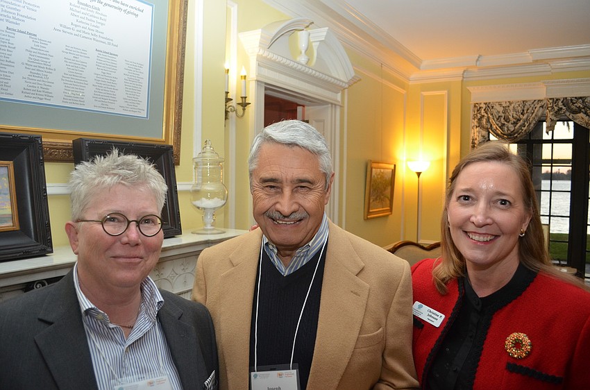 KC Bitterman, Jose Uranga and Christine Johnson