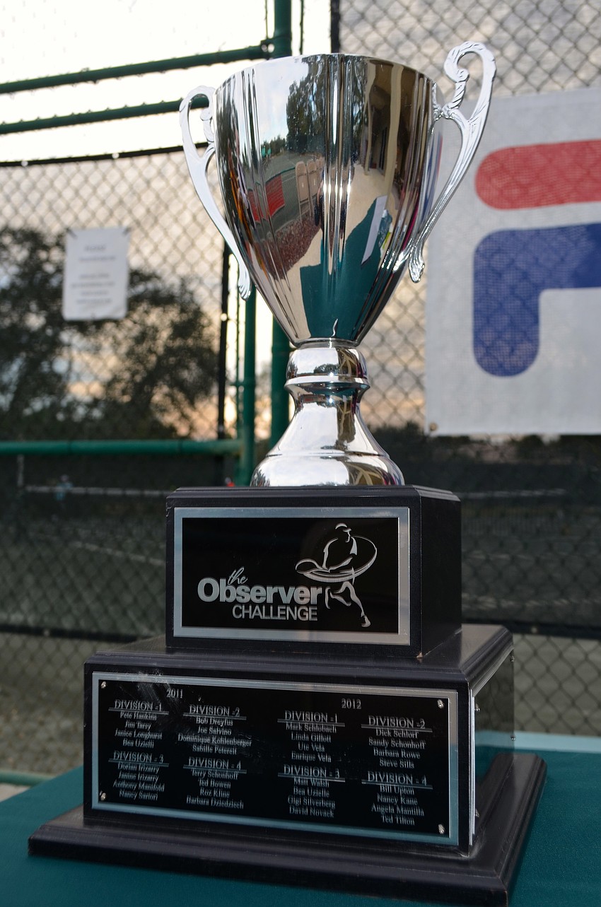 The winner of The Observer's tournament will take home a trophy.