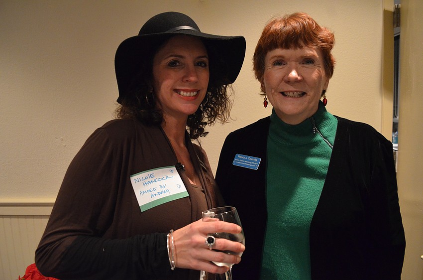 Nicole Hancock, of Amore by Andrea, and Nancy Taussig, of Barefoot Weddings