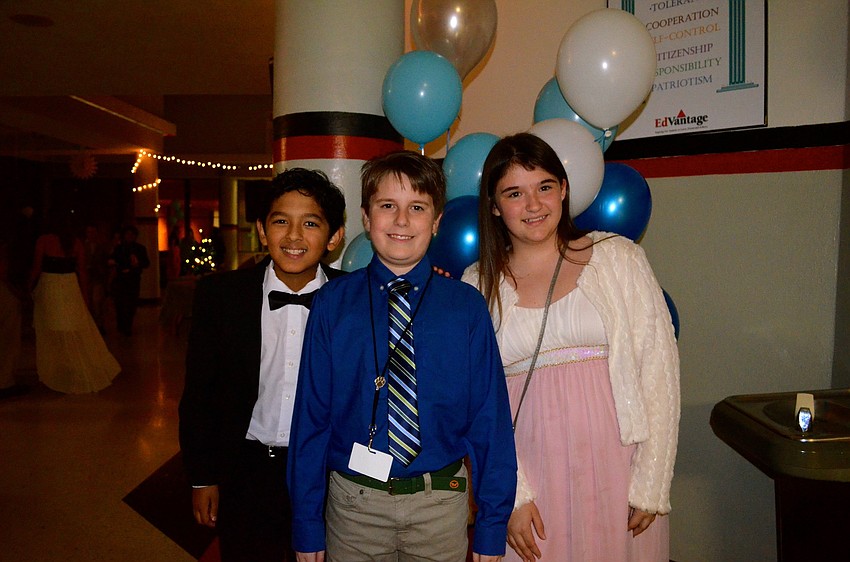 Armani Lamanna, Sean Ellis and Izzy Rines spend time with friends.