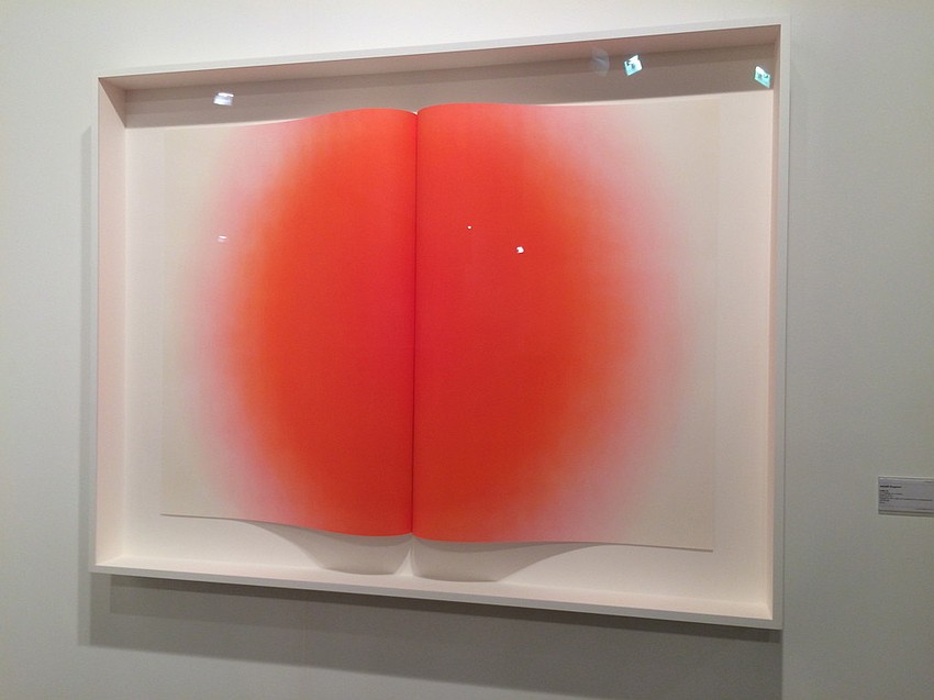 Art work by Indian sculptor Anish Kapoor.