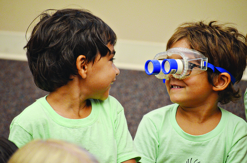 Adrian Seshadri and Nash Gold play with 