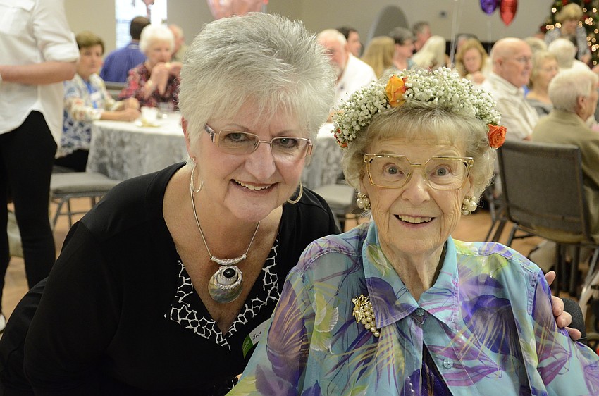 Jan Wright and Norma Martin