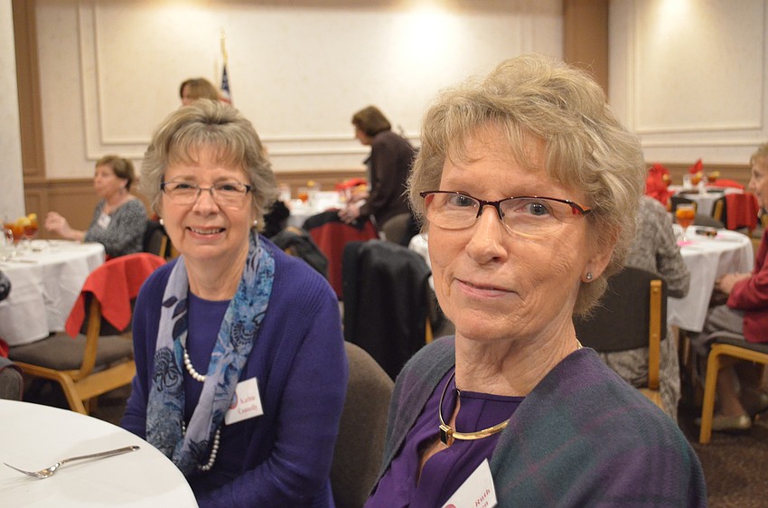 Kathie Connelly and Mary Ruth Anneren.