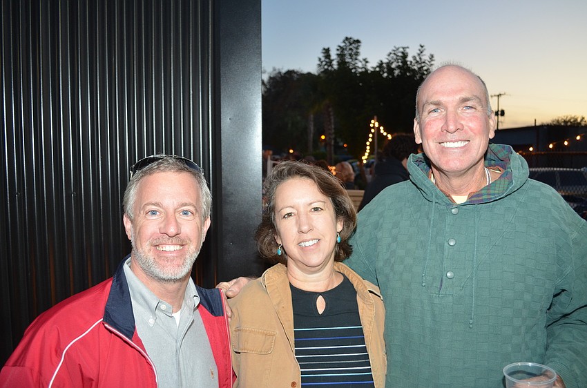 Eric Bruce, Lisbeth Bruce and David Riester