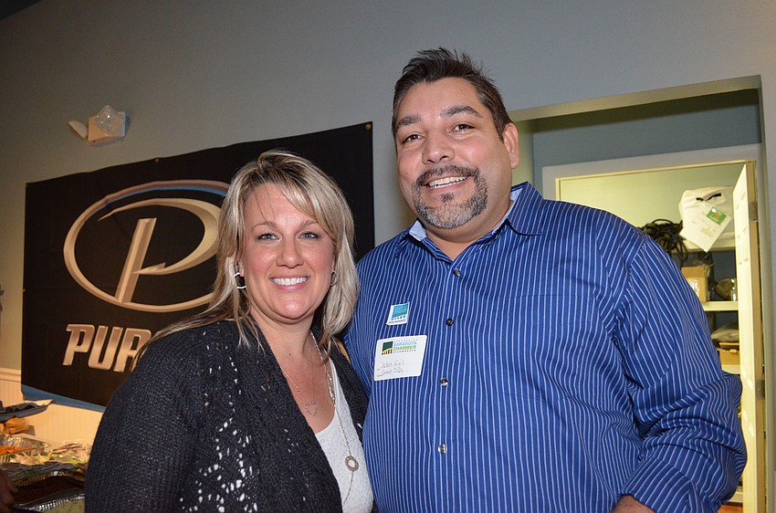 Kelly Grant and John Vigil of Great Clips.