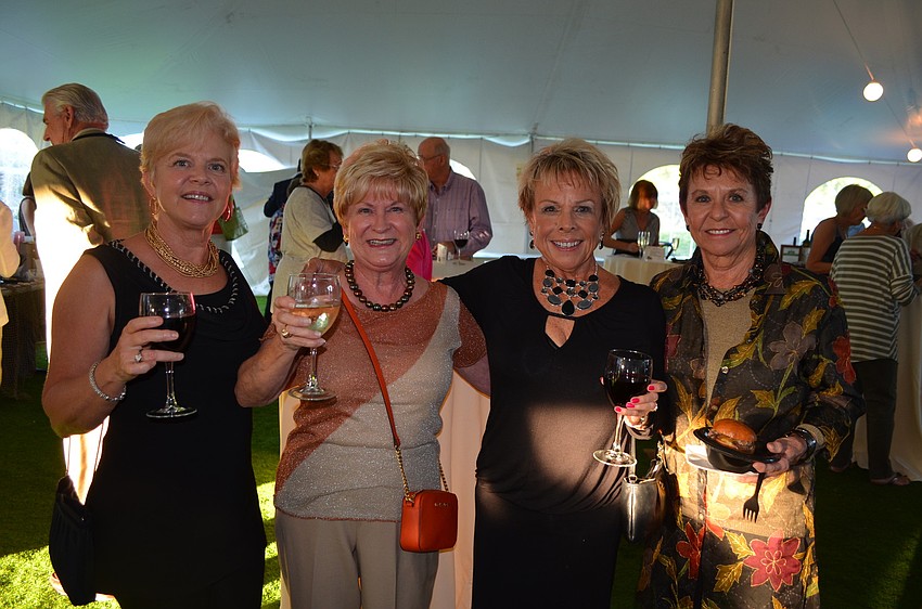 Mary Harper, Jill Rex, Jill Caruso and Carol Peschel