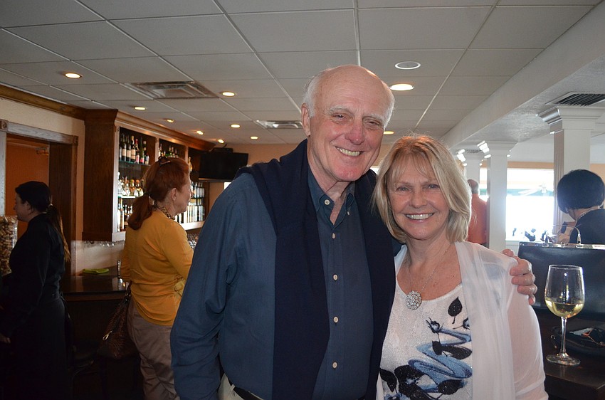 Event sponsors Larry and Carol English