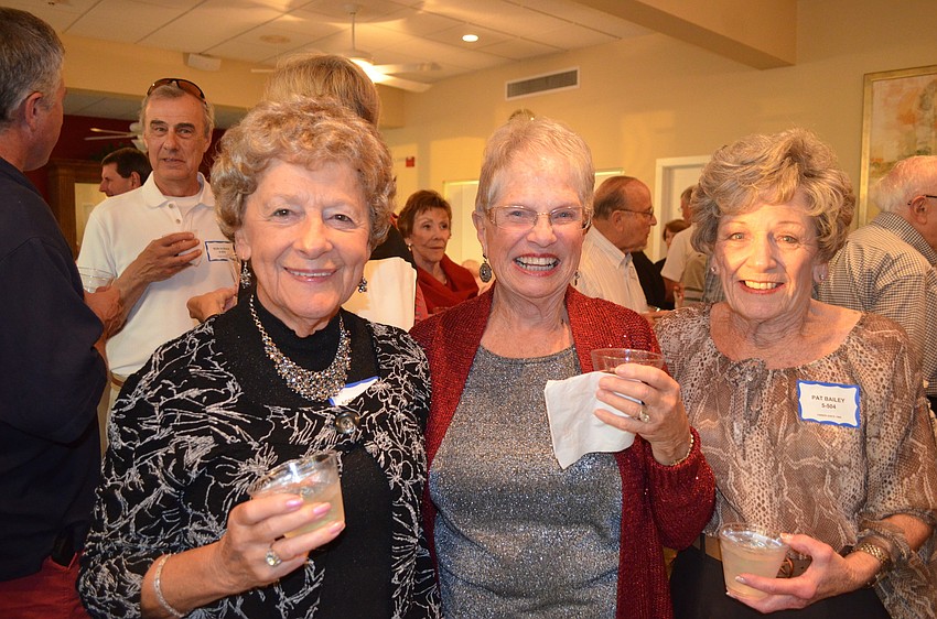 Agnes Forcht, Dionne Reinert and Pat Bailey