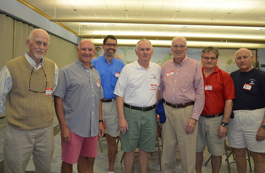 Carl Meyers, Mike Landis, Steve Koerner, Ken Simpson, Bart Wassmansdorf, Tony Mangiardi and Rick Stauffer