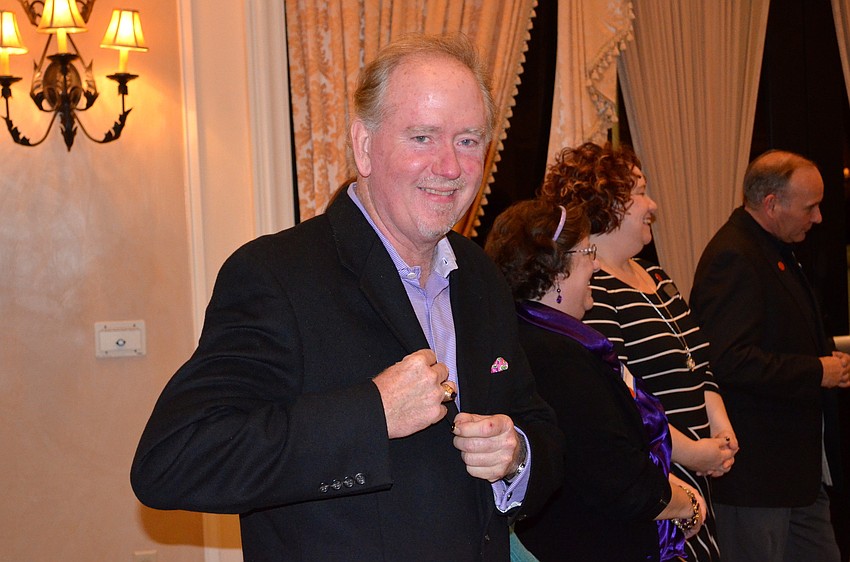 Frank Shea has worked with the group for three years.