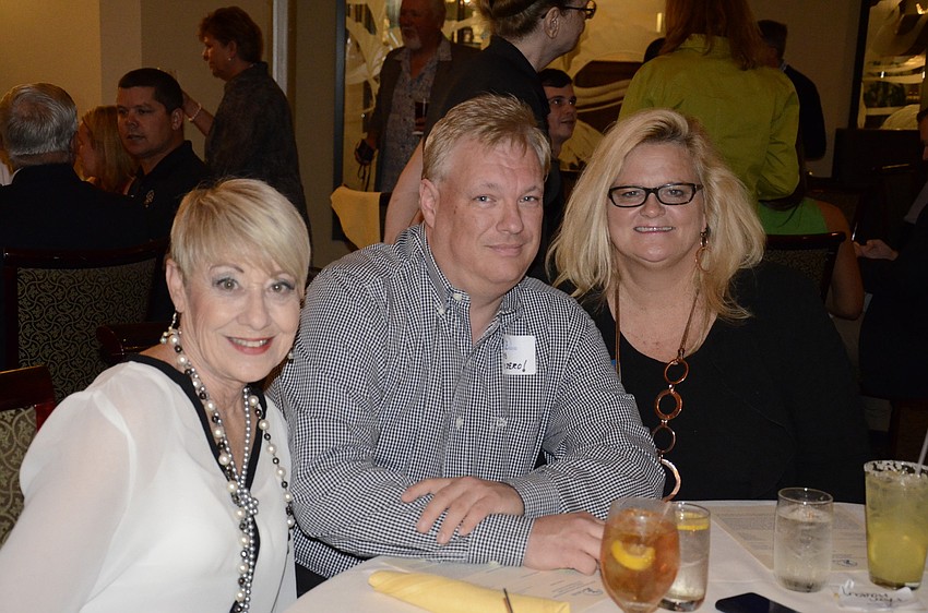 Joan Woods, Robb McGovern and Pamela Hagan