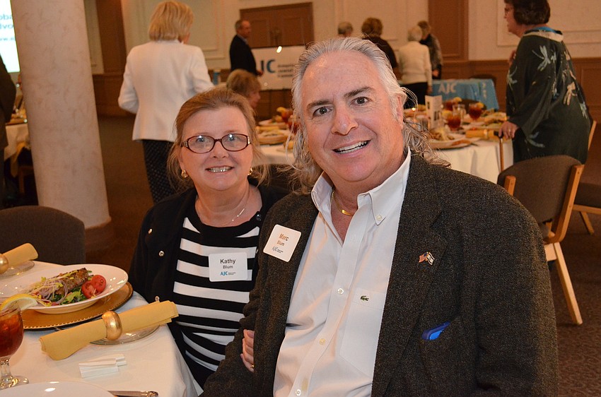 Kathy and Marc Blum.