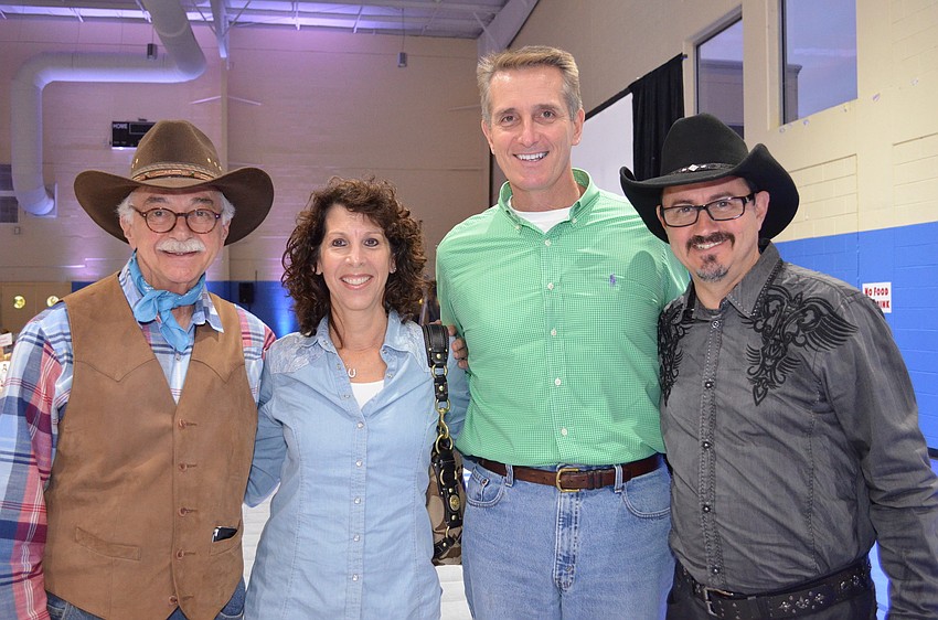 Lee DeLieto Sr., Marcy Abbott, Peter Abbott and Lee DeLieto Jr.