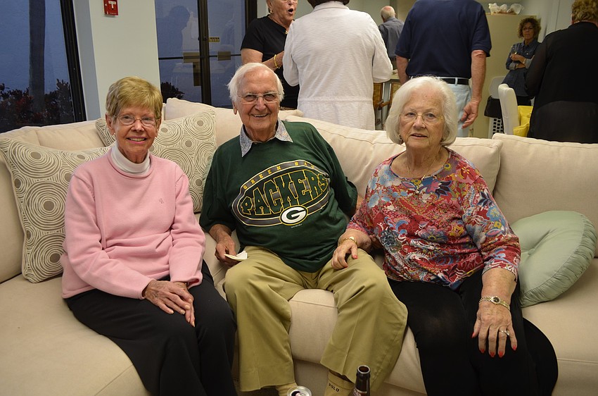 Jo Ann Fluke with Marshall and Anne Nelson
