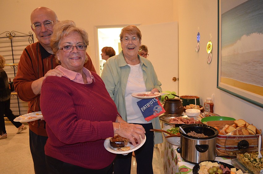 Steve and Diana Kuell with Linda Jackson