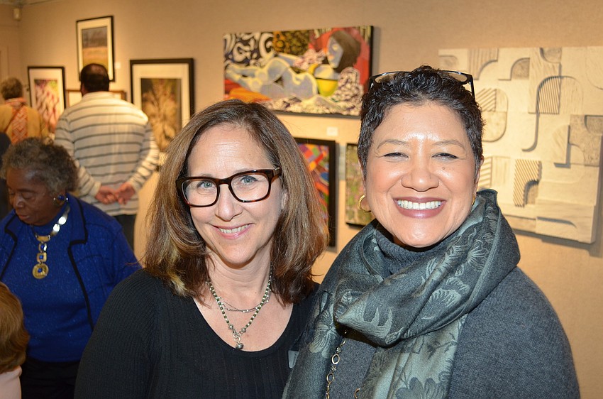 Lisa Berger and Rossenda Calloway