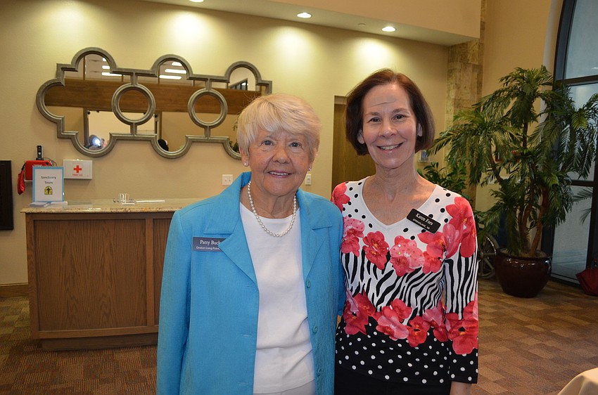 Event organizers Patty Buck and Karen Fors