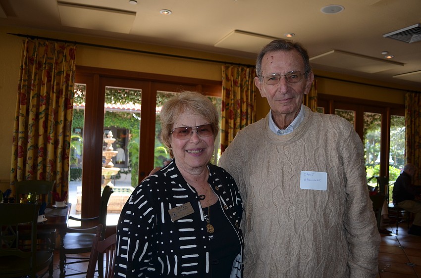 Commissioner Pat Zunz and Dave Brenner