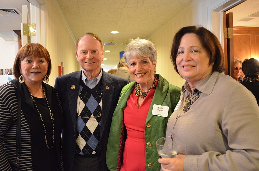 Helen Glaser, Len Glaser, Edie Chaifetz and Marsha Eisenberg.