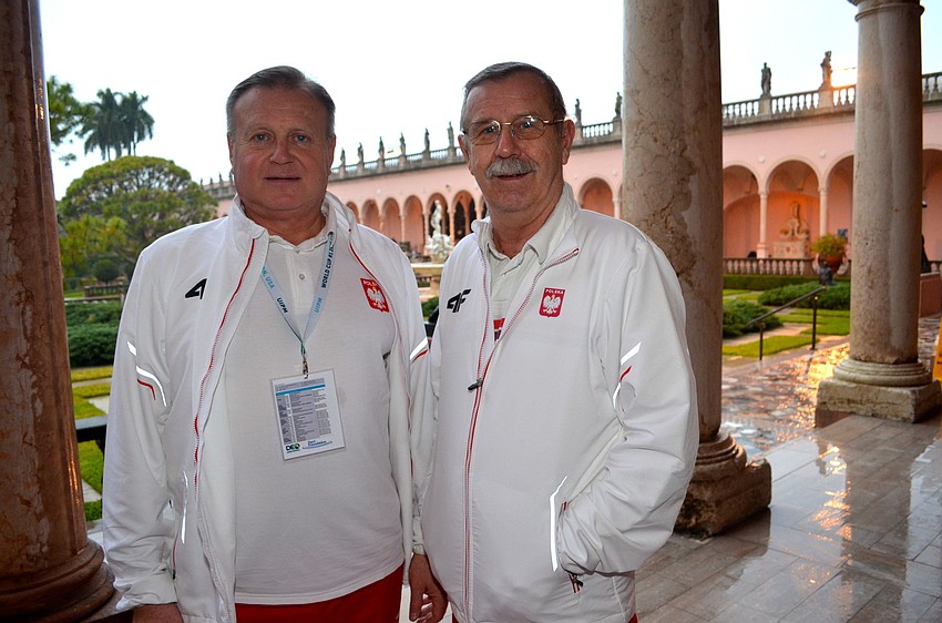 Poland natives Andrew Zolkiewski and Zbigniew Katner are coaches for the 2015 Modern Pentathlon.