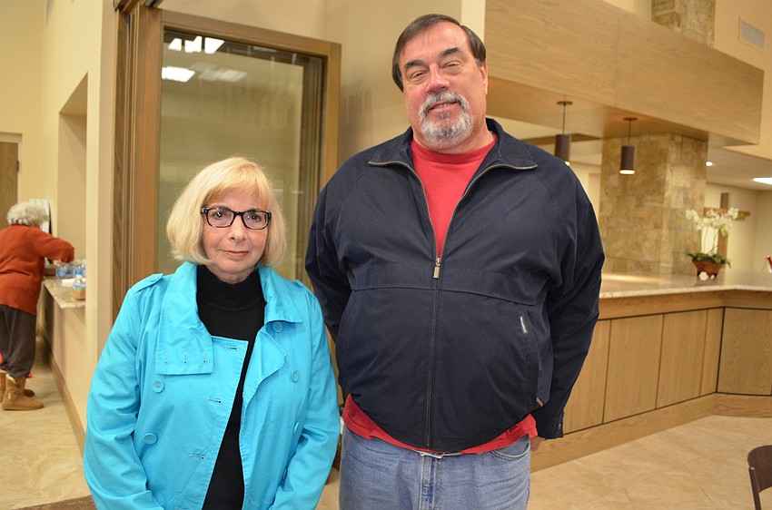 President Pam Coleman and Mike Breitner