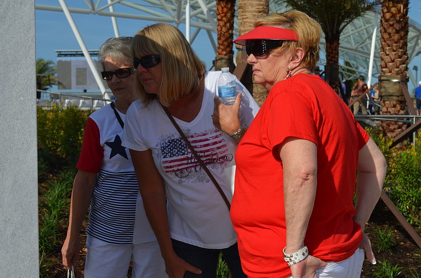Carol Reid, Barb Earll and Jeanne McCoy