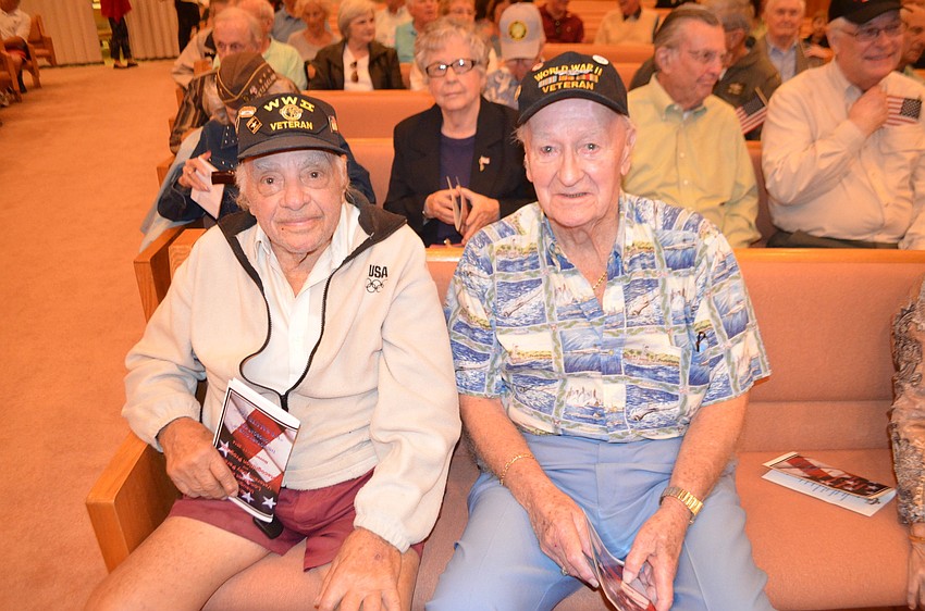 Grand Marshal Lee Auslander and Bob German