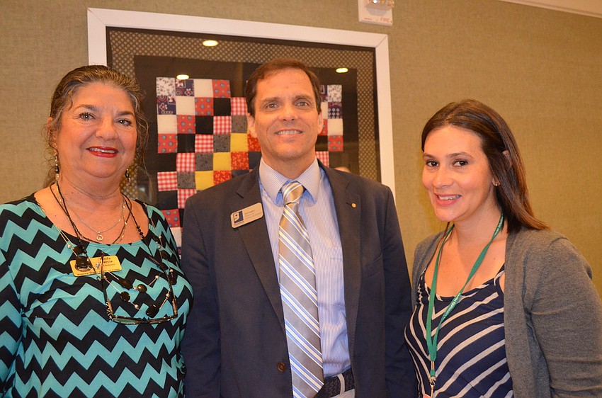 Linda Garcia, Rick Hughes and Rachel Palmer