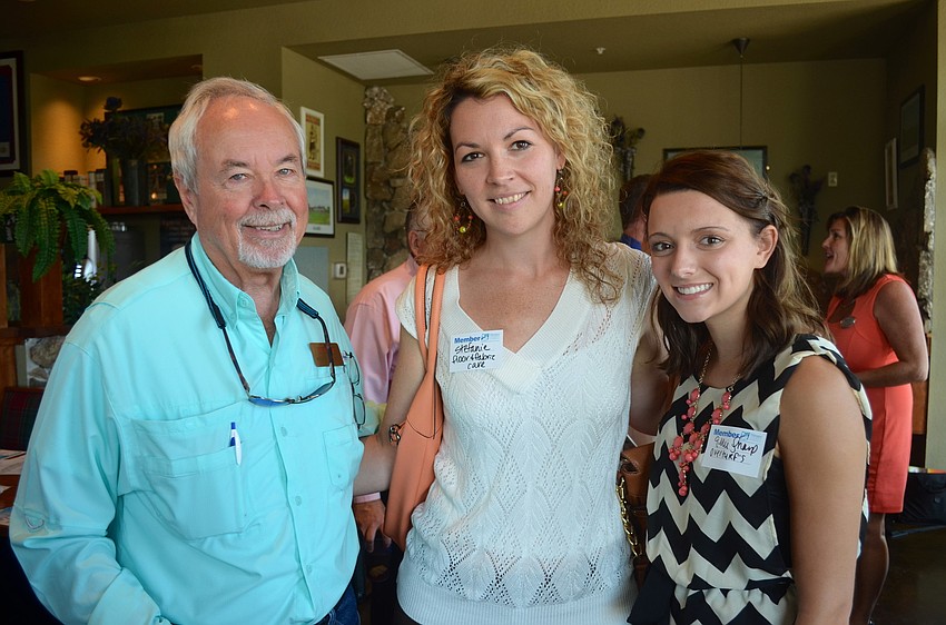 Richard Curtis, Stefanie Overturf and Ellie Sharp.