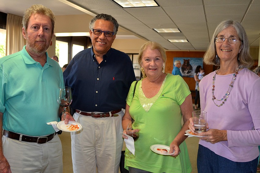 Paul Lewis, Eladio Amores, Judy Amores and Jane Shannon