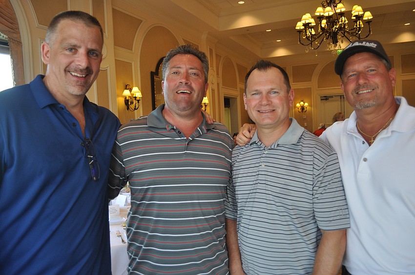 Dave Pardi and Jerry Collea with Mike and Joe Talerico