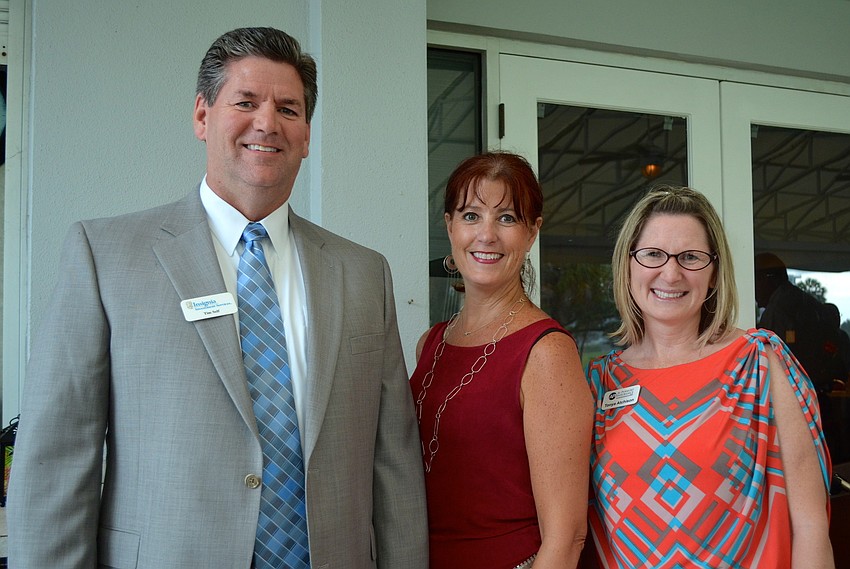 Tim Self, Insignia Bank, Tammy Halsted, RVA, and Tonya Atchison, Al Purmort Insurance