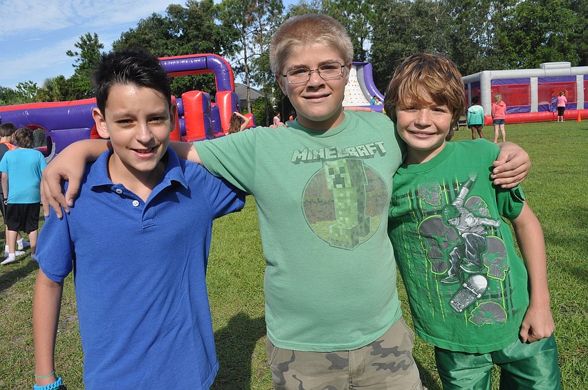 Seth Laskin, Micaiah Mangus and Jaden Janowicz