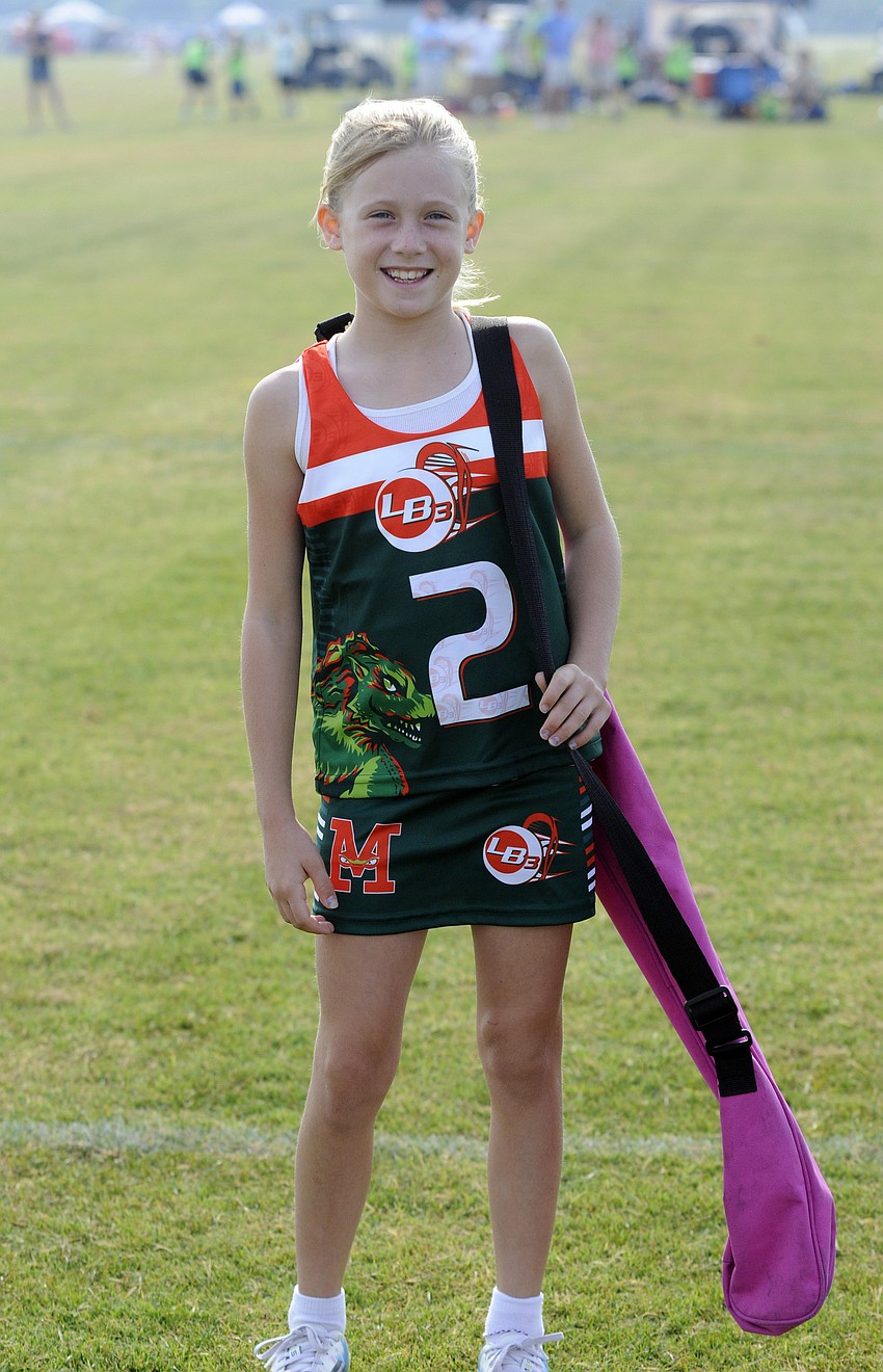 Nine-year-old Sydney Rice couldnâ€™t wait to take the field in her first competitive lacrosse tournament.