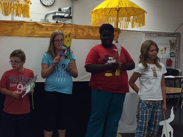 The Oak Park students love performing.