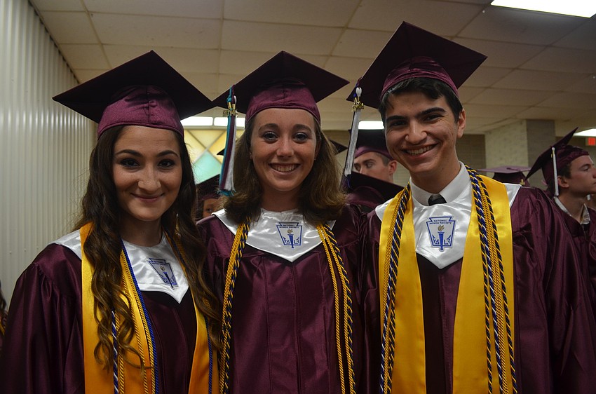Emory Conetta, Niamh O'Grady and Ramsay Newman