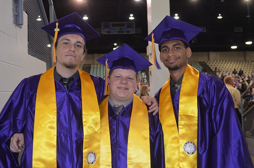 Shaun DeBold, Josephy Atyeo and Aaron Brown