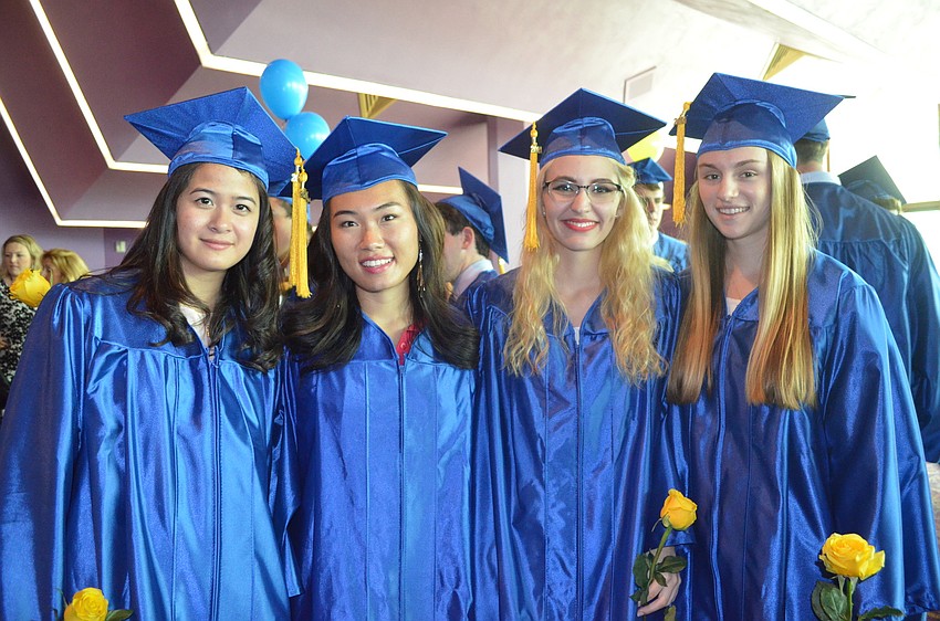 Debbie Hoang, Jennifer Zhang, Katriana Dubytz and Samantha McVety