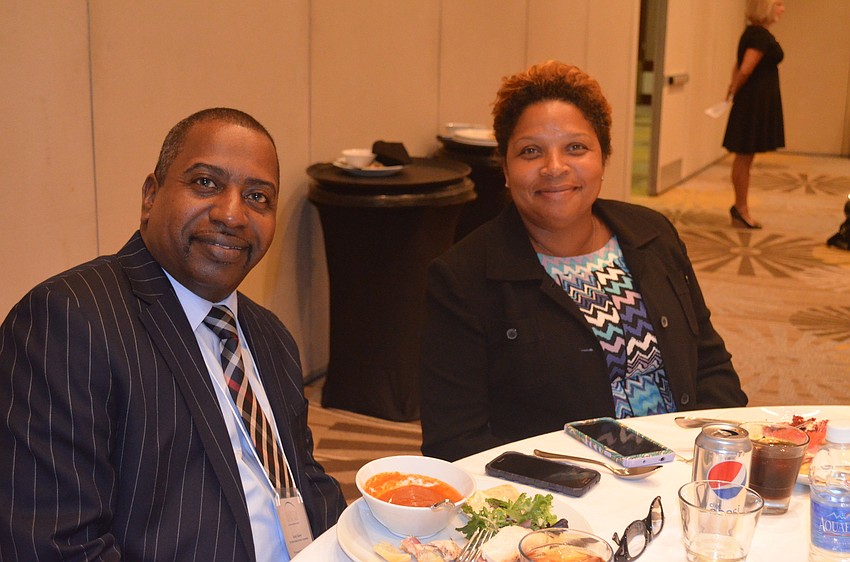 Rosby Glover and Felicia Wells