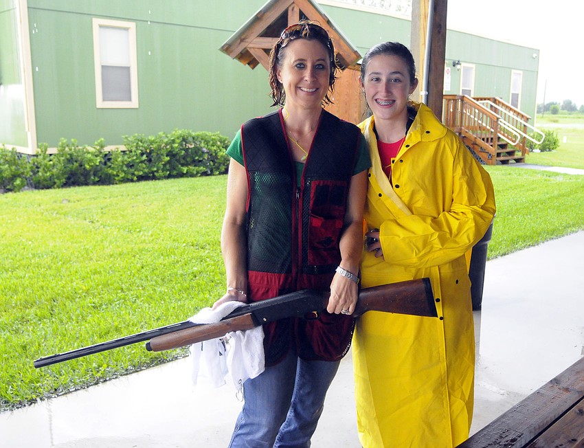 Parrish resident Nikki Bradshaw and her daughter Taylor, 14, enjoyed spending time together out on the course.