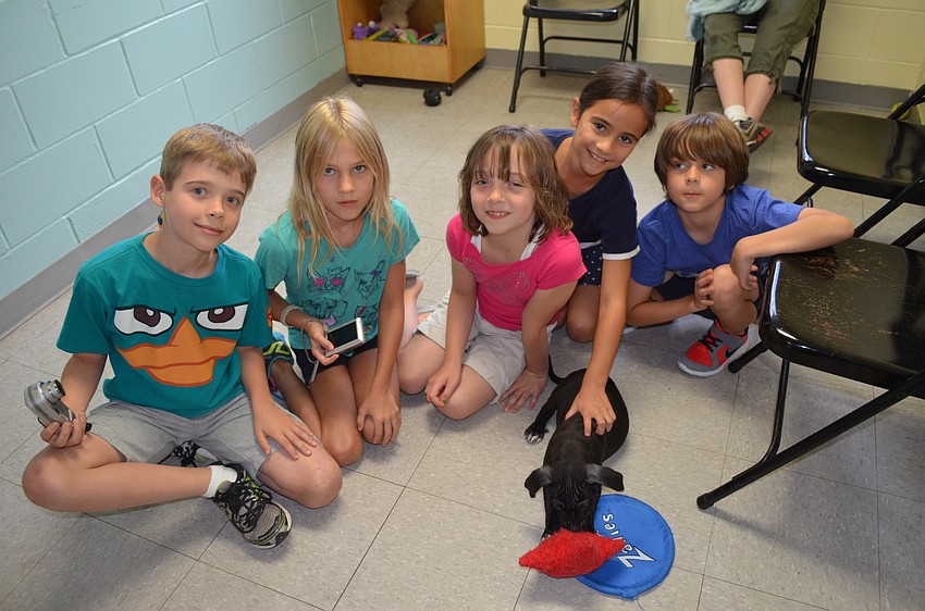 Cole Laudenslager, Sydney Andrews, Savannah Sherindan, Gabrielle Cannon and John Bizzaro