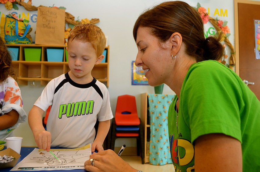 Matthew Perkins and Rebecca Gurski color.