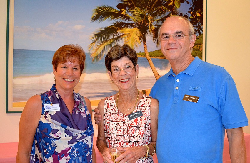 Deb Johnson with Cheryl and McCord Fraser