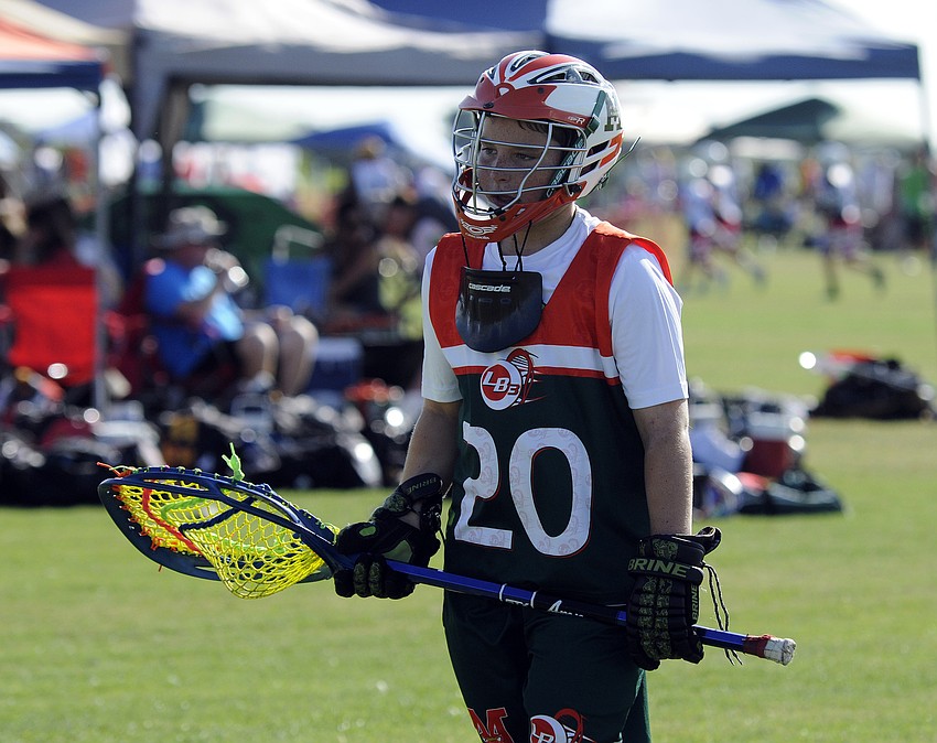 Thirteen-year-old Carson Baer plays goalkeeper for the LB3 Monsters U13 team, which finished as the tournament runner-up.
