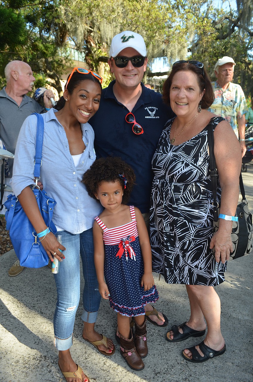 Jennifer, Ryan, Colleen and Ava Anderson