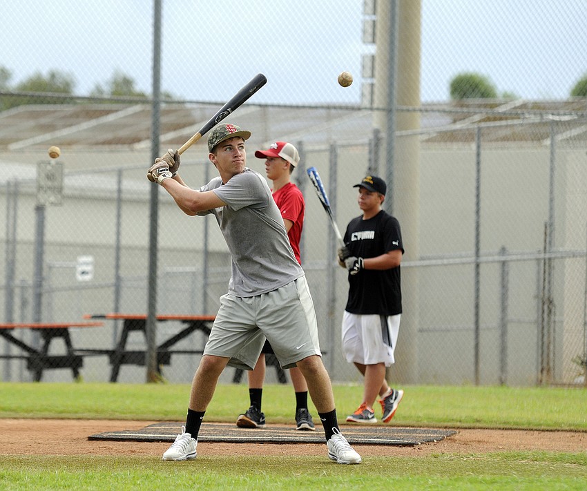 Booker High sophomore Berry Holland plays for the Tornadoes and the Florida Burn.