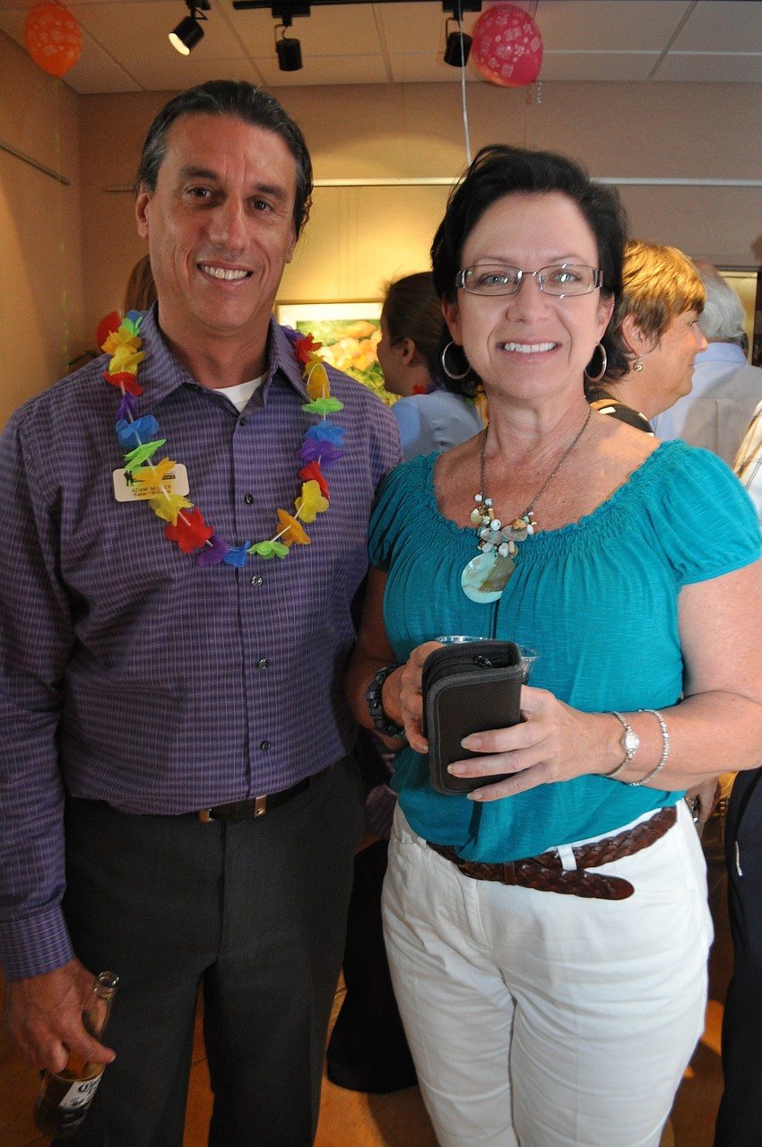 Adam Miller, of Keller Williams, and Sara Hand, of Spark Growth