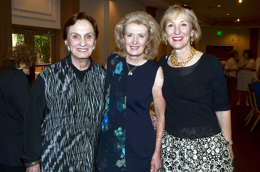 Sally Yanowitz, AJC West Coast Florida Regional President Anne Virag and Judy Cahn