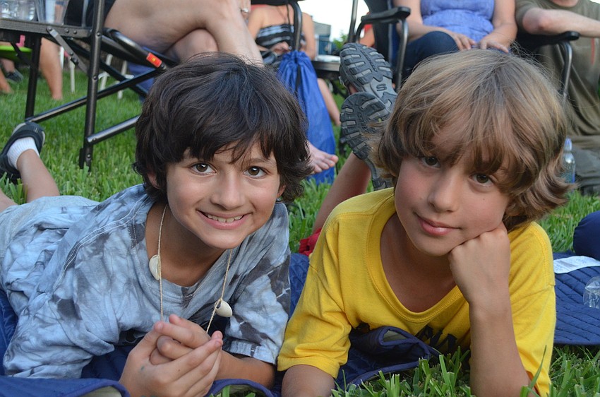 Joseph Clark and Sawyer Ploski didn't know most of the songs but thought the concert was pretty good.